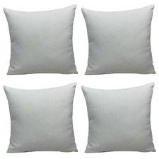 Set of 4 Filled Cushions-Plain