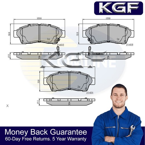 Kgf front brake - kgf, pads