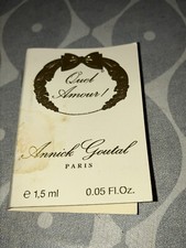 ANNICK GOUTAL QUEL AMOUR Niche Perfume 1.5ml  sample DISCONTINUED Vintage