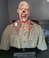 UNIQUE ONE OFF LIFESIZE BUST ! "DER ROTTENFUEHRER" Zombie Soldier ! C.O.D. ?