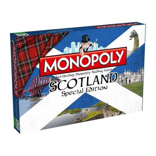 Scotland monopoly board game - scotland,