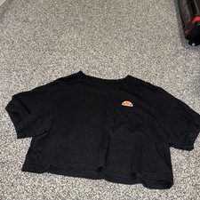 Ellesse Woman’s Black Crop Top Size 14