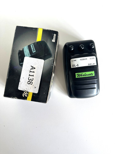 Vintage wholenote delay - wholenote, dl-8