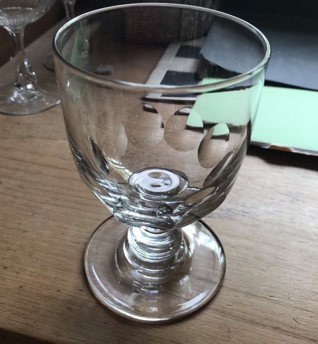 Victorian antique rummer slice - antique,