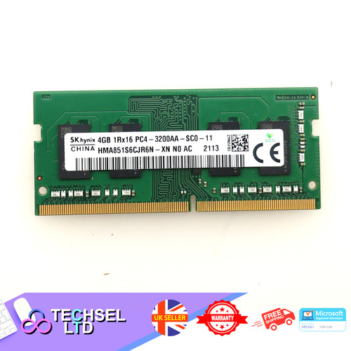 4gb 1rx16 pc4 3200aa - 1rx16, pc4-3200aa