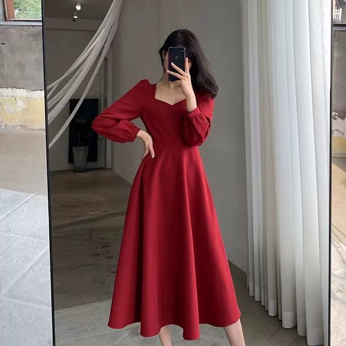 Women puff sleeve maxi - women's,