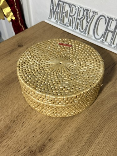Vintage rattan woven - woven, placemats