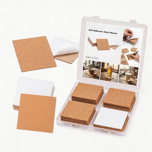 Pieces self cork tile easy - cork,