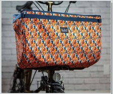 Brompton Borough Basket Bag - Metropolis Liberty Print