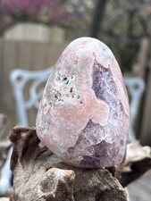 Pink Amethyst Double Druzy