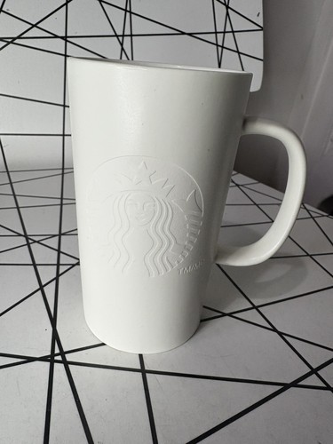 Ceramic matte etched starbucks - ceramic,