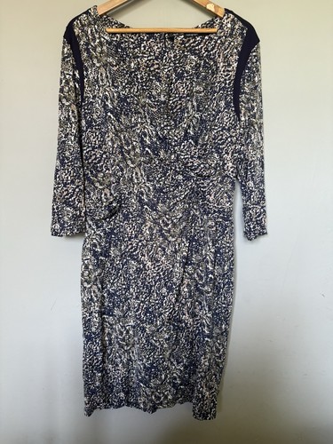 Navy multi autograph - autograph, m&s
