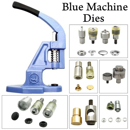 Blue machine dies for press - for,