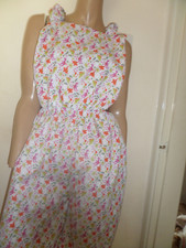 ABDL SISSY  MULTI  DINOSAUR DUNGAREES 30-40 WAIST BIB TOP CROSSOVER STRAPS