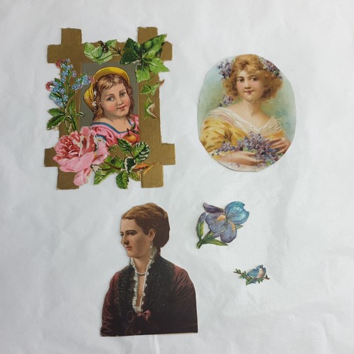 Victorian scrapbook items - victorian,