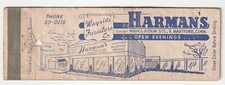 MATCHBOOK COVER - HARMAN'S