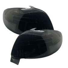 Back Rear Tail Lights Smoke Crystal-Look LED Pair For Peugeot 206 1998-08