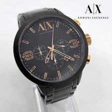 ARMANI EXCHANGE AX-1350 Chronograph mens quartz watch Date Stopwatch