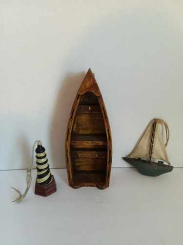 Vintage wooden sailboat - wooden, sailboat,