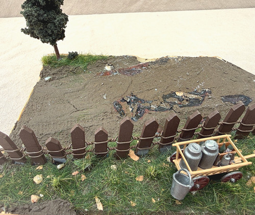 Diorama base france 1940 - diorama,