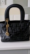 New Design Inspired Stylish Black Handbag with Detachable Shoulder Strap