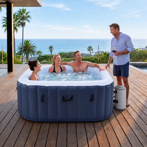 Person inflatable hot tub - person,