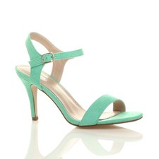 WOMENS LADIES HIGH HEEL BUCKLE
