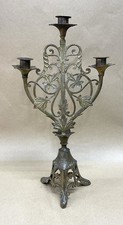 Antique gilt brass three - gilt,