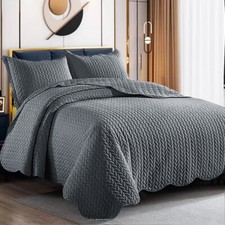 3 Piece Quilted Bedspread