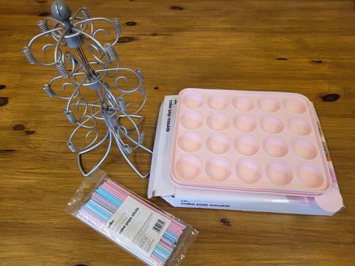 Cake pop moulds - and, stand
