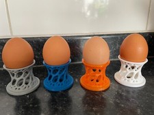 4 colours Plastic Egg Cups