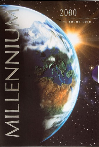 1999 2000 millenium - £5-,
