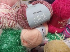 Mixed bag knitting yarn wool - mixed, /