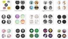 Button Badge Punk Gothic Bee