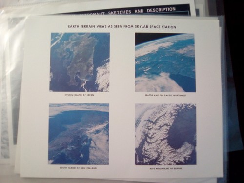 Vintage nasa lithograph - nasa, earth