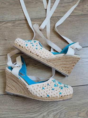 Summer rio blue cream - summer, lace