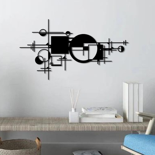 Metal wall art abstract - art,