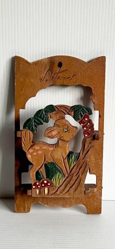 Antique handmade treen - antique,