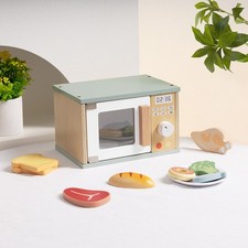 Tooky Toys Wooden Microwave