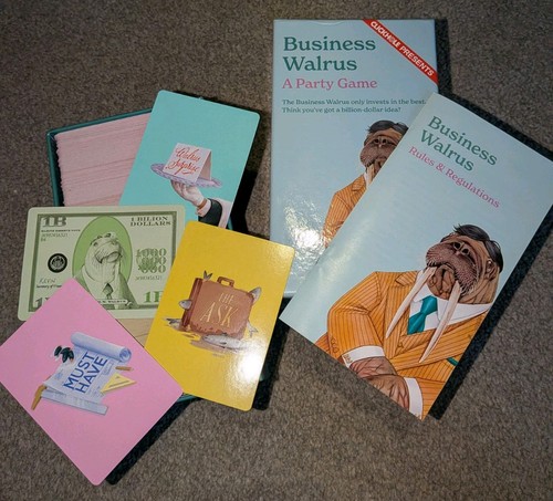 Business walrus party - walrus:,