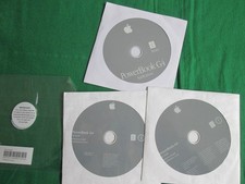 POWERBOOK G4 12-INCH 2 X INSTALL DISCS & APPLICATIONS DISC - 2004 - APPLE MAC