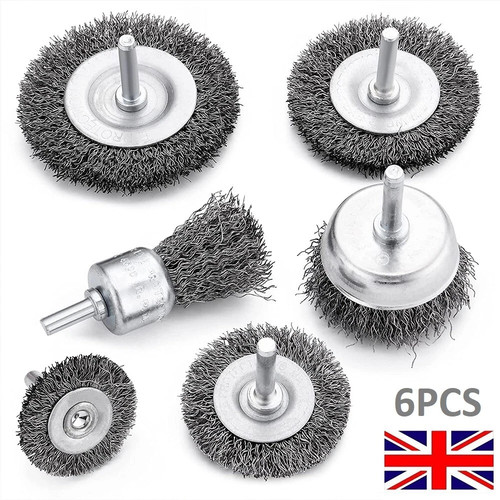6pcs wire wheel cup brush - cup, set