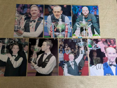 Former world snooker - 7x,