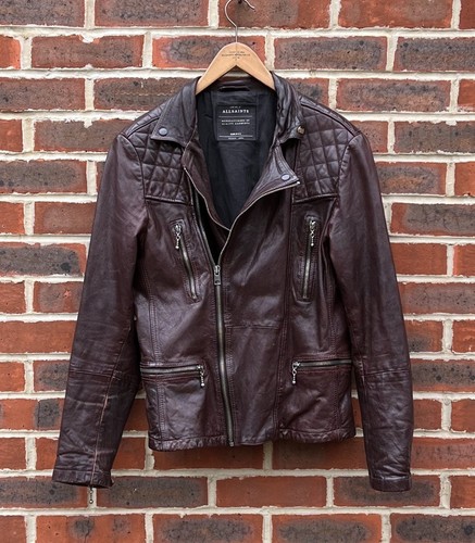 Allsaints mens oxblood - mens,