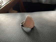 Hallmarked 925 sterling silver diamonique (qvc) ring