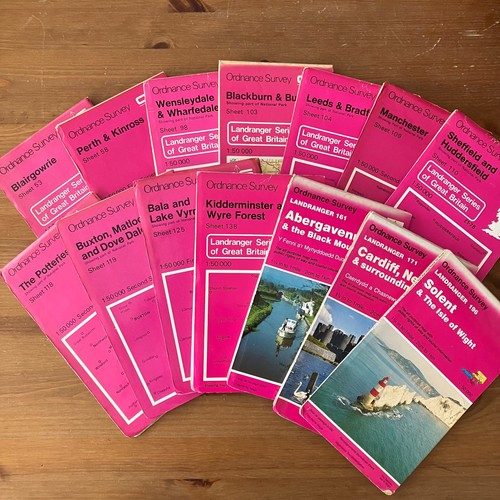 Ordnance survey landranger - survey, os