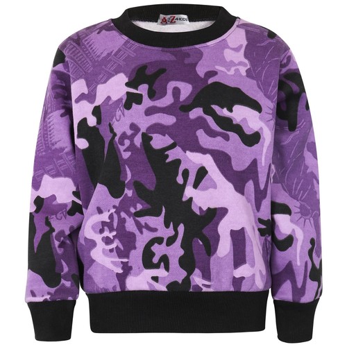 Kids girls camouflage purple - camouflage,
