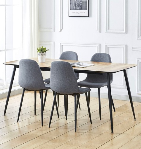 Dining set large extendable - set,,