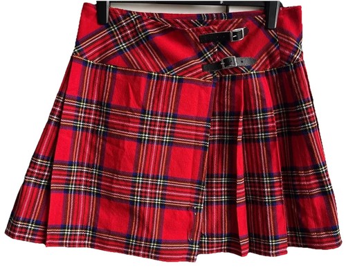 Gorgeous red tartan kilt short