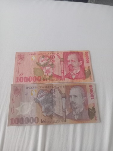 România old banknote 100000 - ,